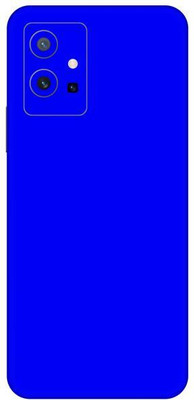 Vcare GadGets Blue Matte vivo Y75 5G Mobile Skin(Blue Matte)
