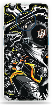 AsSkin Oneplus 7T Mobile Skin(Graffiti Tatto Back Skin With High Matte Finish)