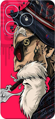 SkinoMania Realme Narzo N63 5G Mobile Skin(Kame Illustrate Multicolor Mobile Skin)