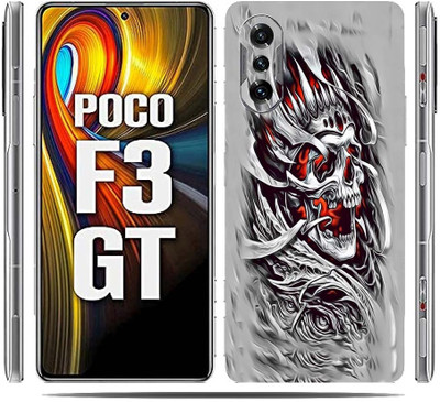 TJ CREATION Poco F3 GT 5G, Xiaomi Poco F3 GT Mobile Skin(Ultra Super Angry Mumma Skin With High Matte Finish.)
