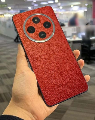 BUGGU Redmi 14C 5G mobile skin Mobile Skin(Red)
