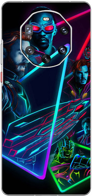 FCS Huawei Mate 40 RS Porsche Printed Back skin Mobile Skin(Super Hero)