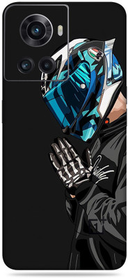SkinoMania Oneplus 10R-5G Mobile Skin(Multicolor Motorcycle Rider)