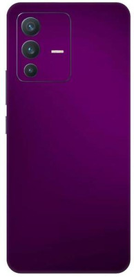 Vcare GadGets Purple Glossy vivo V23 5G Mobile Skin(Purple Glossy)