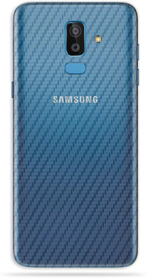 TJ CREATION Samsung Galaxy J8 Mobile Skin(Ultra Super Transparent Carbon Fiber Skin With High Matte Finish., Mobile Skin (Back+Side+Camera))