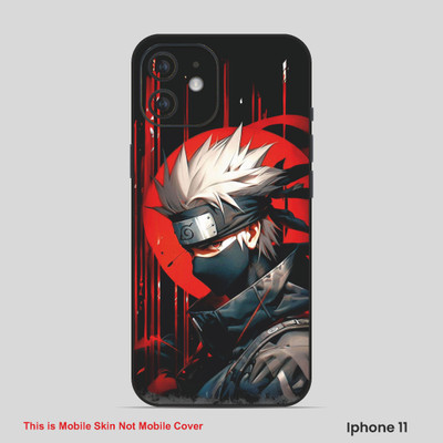 VYBE The Smart Choice iPhone 11 Kakashi Embossed Mobile Skin(Turkish Rose 20)