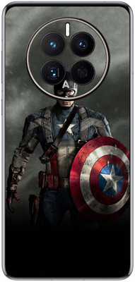 FCS Huawei Mate 50 Printed Back skin Mobile Skin(Captain America)