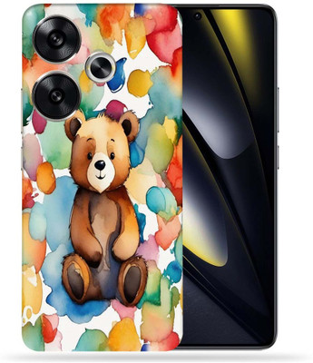 OggyBaba OggyBaba Poco F6 5g Mobile Skin(Bear painting)