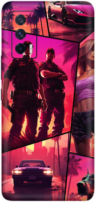 wrap craft VIVO IQOO 7 5G Premium Vinyl Mobile Skin(Multicolor)