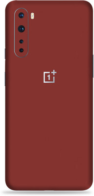 AsSkin OnePlus Nord Mobile Skin(Maroon Matte Skin With High Matte Finish)