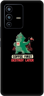wrap craft VIVO V23 PRO 5G Premium Vinyl Mobile Skin(Multicolor)