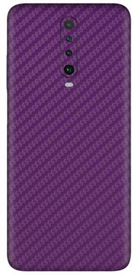 Vcare GadGets Poco X2 Mobile Skin(Fiber Carbon Purple)