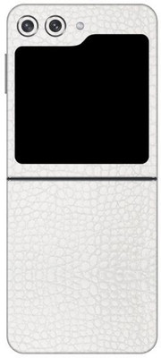 Vcare GadGets Samsung Galaxy Z Flip5 5G Mobile Skin(White)