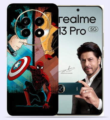 OggyBaba Realme 13 pro 5g Mobile Skin(SpiCap Iron)
