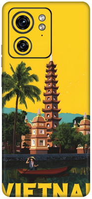 wrap craft MOTOROLA EDGE 40 5G Premium Vinyl Mobile Skin(Multicolor)