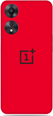 SkinoMania OPPO A78 5G Mobile Skin(Multicolor OnePlus-Sign)