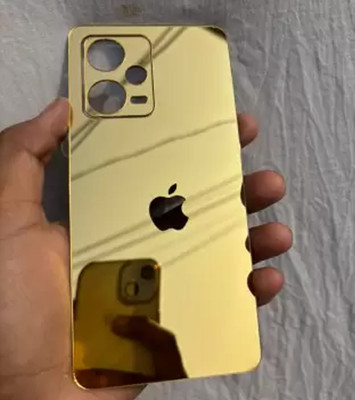 MOBIZONE REDMI NOTE 12 PRO PLUS 5G GOLD MIRROR BACK PANNEL Mobile Skin(Gold)