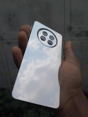 MOKPLZ REALME NARZO 70X 5G SILVER MIRROR BACK PANNEL Mobile Skin(Silver)