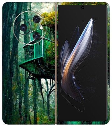 wrap craft TECNO PHANTOM V FOLD 5G Premium Vinyl Mobile Skin(Multicolor)