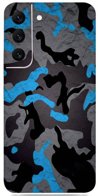 SkinoMania Samsung Galaxy S22 5g Mobile Skin(Multicolor Camo_Blue)