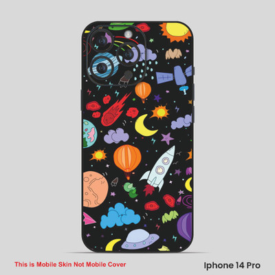 VYBE The Smart Choice iPhone 14 Pro Universal Mobile Skin(Marigold Yellow 9)