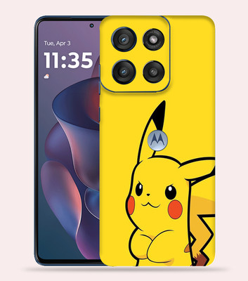 OggyBaba OggyBaba Moto G60 pro 5g Mobile Skin(Cute-Pika)