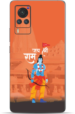 VYBE Vivo X60 Pro Shree Ram Mobile Skin Mobile Skin(Chestnut 38)