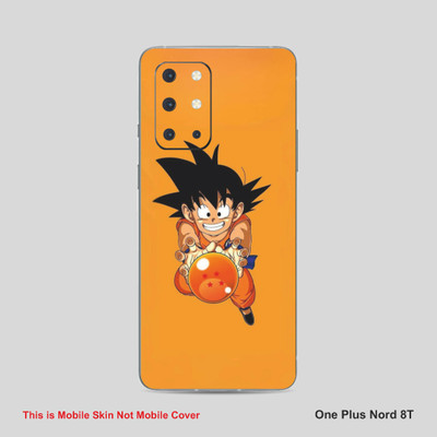 VYBE The Smart Choice One Plus Nord 8T Goku Mobile Skin Mobile Skin(Deep Saffron 20)