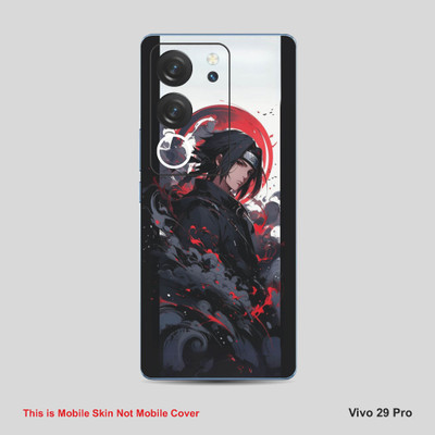 VYBE The Smart Choice Vivo 29 Pro Naruto Mobile Skin Mobile Skin(White Grey 05)