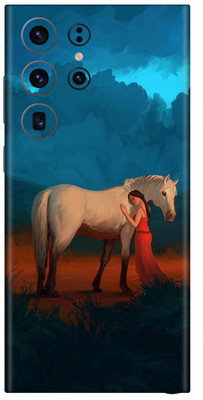 SKINADDA SAMSUNG GALAXY S23 ULTRA 5G Premium Vinyl Mobile Skin(Multicolor)