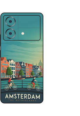 wrap craft POCO X6 5G Premium Vinyl BACK Mobile Skin(Multicolor)