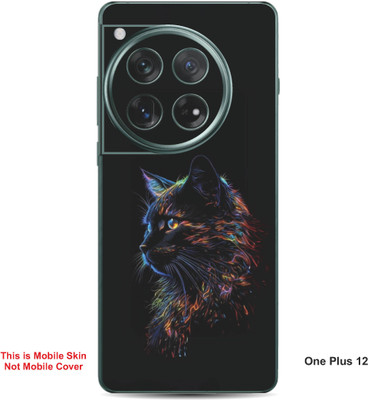 VYBE The Smart Choice One Plus 12 Cat Embossed Mobile Skin(Baltic Sea 34)