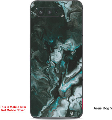 VYBE The Smart Choice Asus Rog 5 Abstract Embossed Mobile Skin(Opal 1)