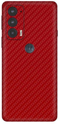 Vcare GadGets Moto Edge 20 5G Mobile Skin(Red)