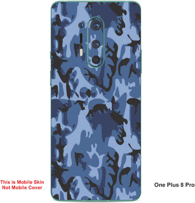 VYBE The Smart Choice One Plus 8 Pro Camouflage Embossed Mobile Skin(Judge Grey A3)