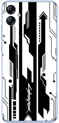 FCS Huawei P60 Printed Back skin Mobile Skin(Cyber Punk White)