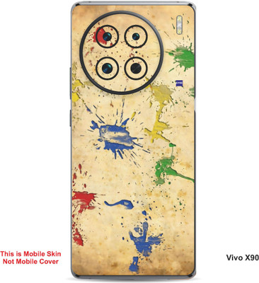 VYBE The Smart Choice Vivo X90 Art Embossed Mobile Skin(Sunset 16)