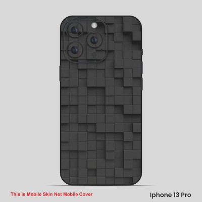 VYBE The Smart Choice iPhone 13 Pro Pattern Mobile Skin(Black Cow 7)