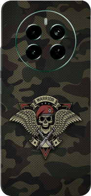 SkinoMania realme Narzo 70 Pro 5G Premium Vinyl Mobile Skin (Multicolor) Mobile Skin(Warrior Camouflage)
