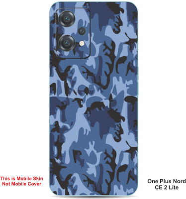 VYBE The Smart Choice One Plus Nord CE 2 Lite Camouflage Embossed Mobile Skin(Judge Grey A18)