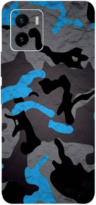 BUGGU VIVO Y15C Mobile Skin(Camouflage Military Blue Skin With High Matte Finish.)