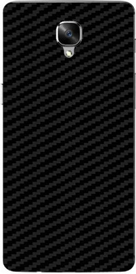 candeal mart Oneplus 3T /1+3T carbon fiber 3D back skin/ Protective film / Back sticker Mobile Skin(Black)