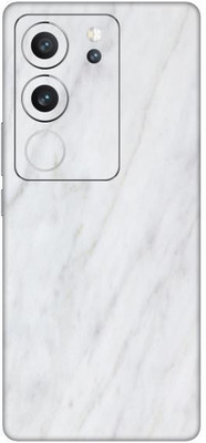Vcare GadGets White Marble 2 Vivo V29 5G Mobile Skin(Multicolor)