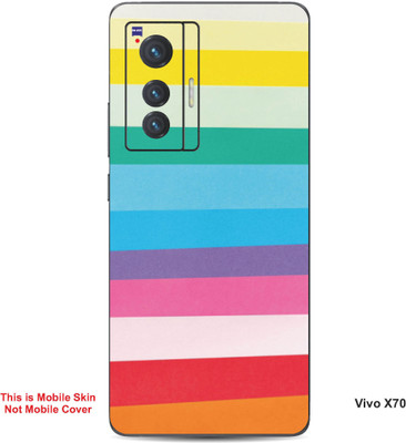 VYBE The Smart Choice Vivo X70 Pattern Embossed Mobile Skin(Jellyfish 12)