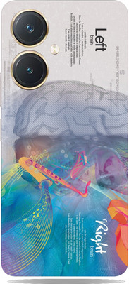 SkinoMania Vivo y27 Mobile Skin(Brain-art Multicolor Mobile Skin)