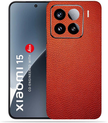 Gizmo Wraps Gizmo Wraps Xiaomi 15 5g Mobile Skin(Red Leather)