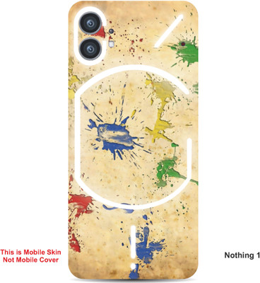 VYBE The Smart Choice Nothing 1 Art Embossed Mobile Skin(Picton Blue 1)