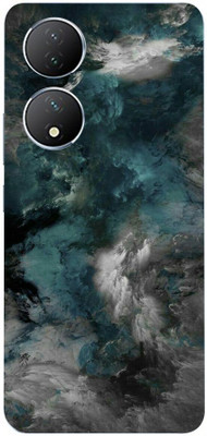 AsSkin Vivo Y100 5G, vivo y100 5g, vivo Mobile Skin(Ultra Super Dark Clouds With High Matte Finish.)