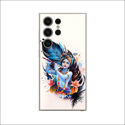 VYBE The Smart Choice galaxy s23 ultra Krishna Mobile Skin Mobile Skin(Black 307)