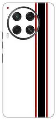 Vcare GadGets Camon 30 (5G) Mobile Skin(Black & Red)